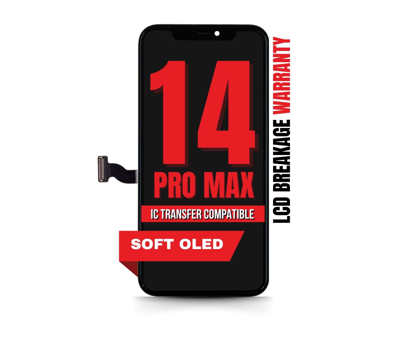 OLED Assembly for iPhone 14 Pro Max (Soft OLED 120Hz)